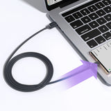 Joyroom Multi-Color Series A14 USB-A / micro USB 2.4A kabel 2 m - sort