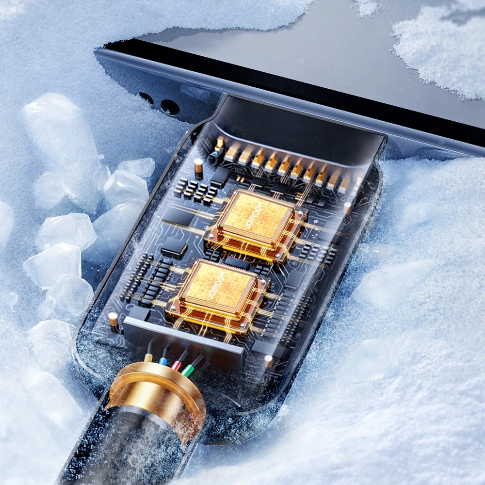 Joyroom Multi-Color Series A14 USB-A / micro USB 2.4A kabel 2 m - sort