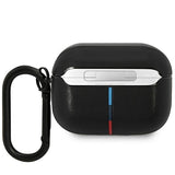 BMW BMAP22PVTK AirPods Pro cover black/black Leather Curved Line