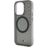 Case BMW BMHMP14LHGPK iPhone 14 Pro 6.1" Grey/Grey Pattern MagSafe