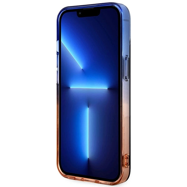 BMW Gradient Bumper MagSafe-hylster til iPhone 14 Plus - grå