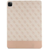 Guess 4G Stripe Allover case for iPad Pro 12.9" - pink