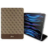Guess 4G Stripe Allover case for iPad Pro 12.9" - brown