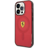 Ferrari FEHMP14LUKR iPhone 14 Pro 6.1" rød/rød hardcase Translucent Magsafe