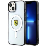 Ferrari FEHMP14MURKT iPhone 14 Plus 6,7" klar/gennemsigtig hardcase Outline Magsafe