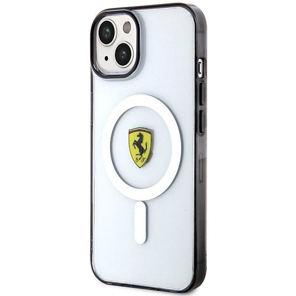 Ferrari FEHMP14MURKT iPhone 14 Plus 6,7" klar/gennemsigtig hardcase Outline Magsafe