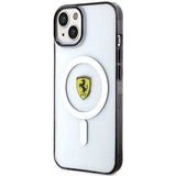 Ferrari FEHMP14MURKT iPhone 14 Plus 6,7" klar/gennemsigtig hardcase Outline Magsafe