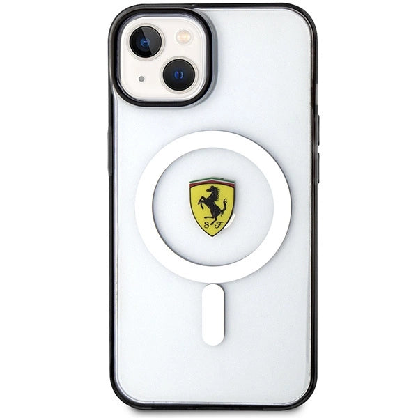 Ferrari FEHMP14MURKT iPhone 14 Plus 6,7" klar/gennemsigtig hardcase Outline Magsafe