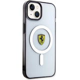Ferrari FEHMP14MURKT iPhone 14 Plus 6,7" klar/gennemsigtig hardcase Outline Magsafe