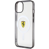 Ferrari FEHMP14MURKT iPhone 14 Plus 6,7" klar/gennemsigtig hardcase Outline Magsafe