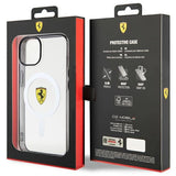 Ferrari FEHMP14MURKT iPhone 14 Plus 6,7" klar/gennemsigtig hardcase Outline Magsafe