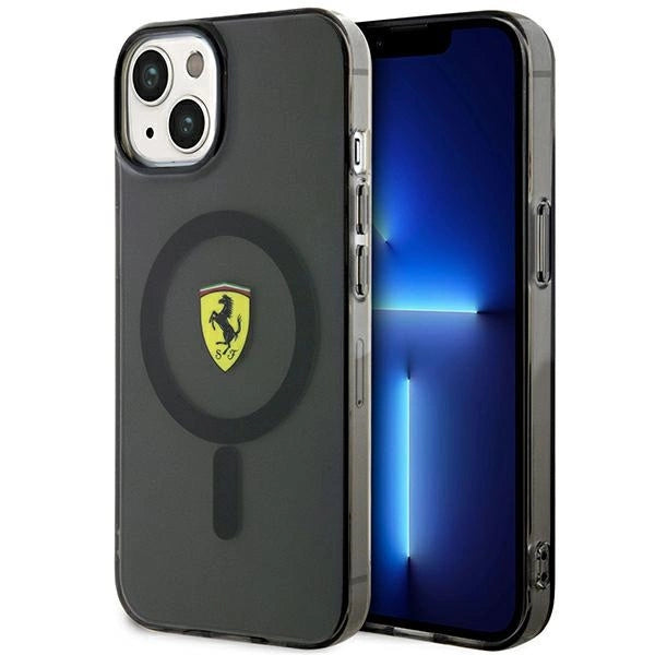 Ferrari FEHMP14SURKK iPhone 14 6,1" sort/sort hardcase Translucent Magsafe