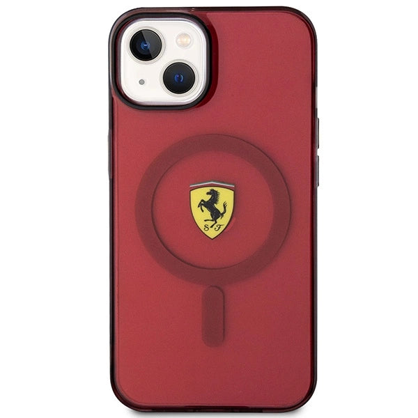 Ferrari FEHMP14SURKR iPhone 14 6.1" red/red hardcase Translucent Magsafe