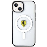Ferrari FEHMP14SURKT iPhone 14 6.1" clear/transparent hardcase Outline Magsafe