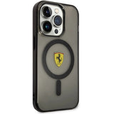 Ferrari FEHMP14XURKK iPhone 14 Pro Max 6,7" sort/sort hardcase Translucent Magsafe