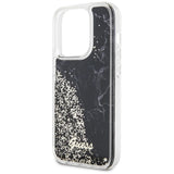 Guess GUHCP14LLCSGSGK iPhone 14 Pro 6.1" black/black hardcase Liquid Glitter Marble