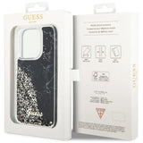 Guess GUHCP14LLCSGSGK iPhone 14 Pro 6.1" black/black hardcase Liquid Glitter Marble