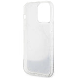Guess GUHCP14XLCSGSGH iPhone 14 Pro Max 6.7" white/white hardcase Liquid Glitter Marble
