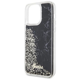 Guess GUHCP14XLCSGSGK iPhone 14 Pro Max 6.7" black/black hardcase Liquid Glitter Marble