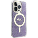 Guess GUHMP14LH4STU iPhone 14 Pro 6.1" purple/purple hardcase 4G MagSafe