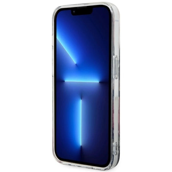 Guess GUHMP14LHCFWSA iPhone 14 Pro 6.1" green/khaki hardcase Flower MagSafe