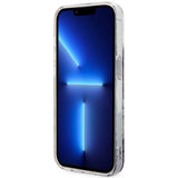 Guess GUHMP14LHCFWSP iPhone 14 Pro 6.1" pink/pink hardcase Flower MagSafe