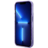 Guess GUHMP14LHCMCGU iPhone 14 Pro 6.1" purple/purple hardcase Glitter Gold MagSafe