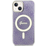 Guess 4G MagSafe-hylster til iPhone 14 - lilla