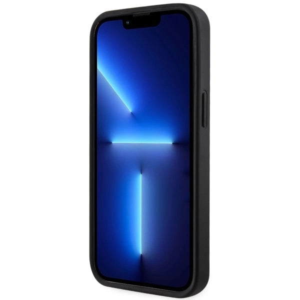 Guess GUHMP14SHGCFSEK iPhone 14 6.1" sort/sort hardcase GCube Stripes MagSafe