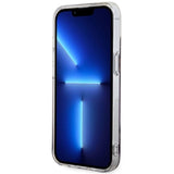 Guess GUHMP14SHTMRSU iPhone 14 6.1" purple/purple hardcase Golden Marble MagSafe