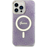 Guess GUHMP14XH4STU iPhone 14 Pro Max 6.7" lilla/lila hardcase 4G MagSafe
