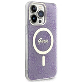 Guess GUHMP14XH4STU iPhone 14 Pro Max 6.7" lilla/lila hardcase 4G MagSafe