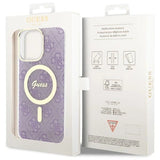 Guess GUHMP14XH4STU iPhone 14 Pro Max 6.7" lilla/lila hardcase 4G MagSafe