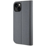 Karl Lagerfeld KLBKP14SSANKCPG iPhone 14 6.1" bookcase silver/silver Saffiano Karl & Choupette