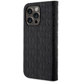 Karl Lagerfeld KLBKP14XSAKLHPK iPhone 14 Pro Max 6.7" bookcase black/black Saffiano Monogram