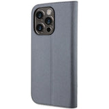 Karl Lagerfeld KLBKP14XSANKCPG iPhone 14 Pro Max 6.7" bookcase silver/silver Saffiano Karl & Choupette