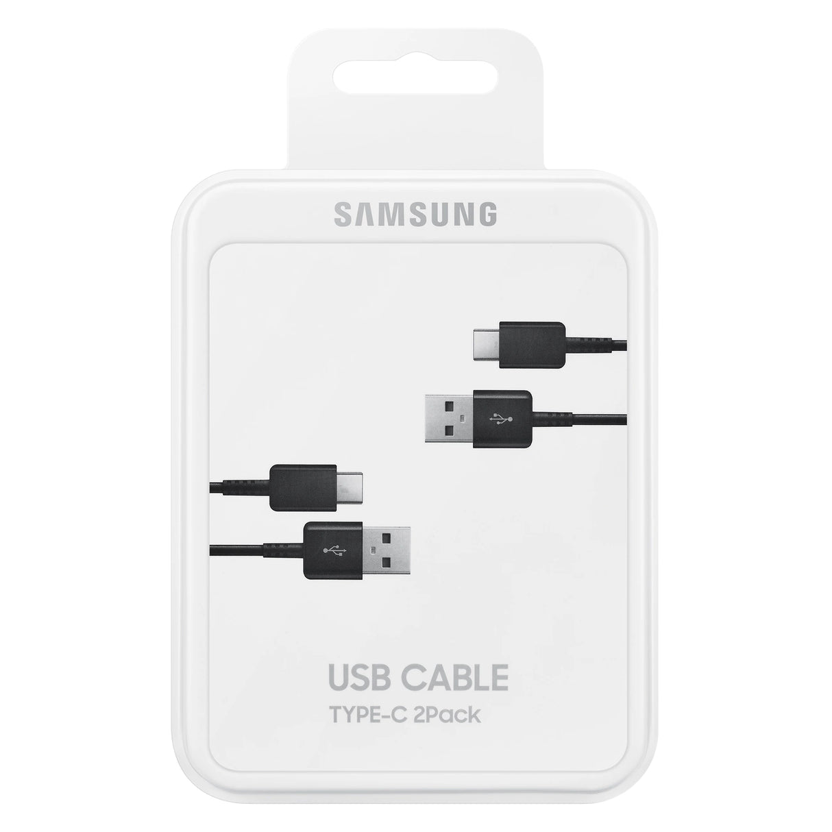 Samsung USB C-kabel 480Mbps 5A 1,5m (EP-DG930MBEGWW) - sort (sæt af 2)