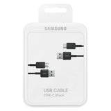 Samsung USB C-kabel 480Mbps 5A 1,5m (EP-DG930MBEGWW) - sort (sæt af 2)