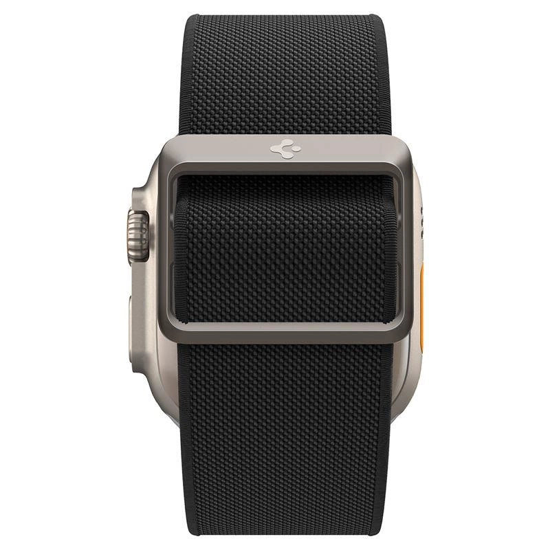 Spigen Fit Lite Ultra Strap til Apple Watch 4/5/6/7/8/9/SE/Ultra (42/44/45/49 mm) - sort