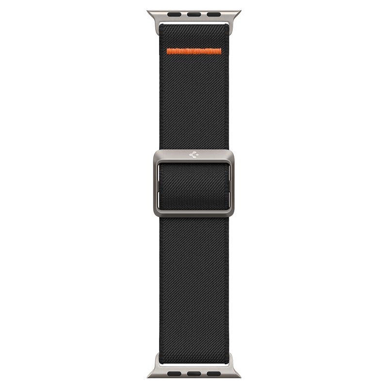 Spigen Fit Lite Ultra Strap til Apple Watch 4/5/6/7/8/9/SE/Ultra (42/44/45/49 mm) - sort
