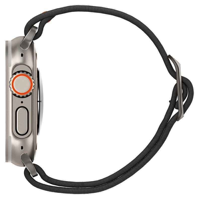 Spigen Fit Lite Ultra Strap til Apple Watch 4/5/6/7/8/9/SE/Ultra (42/44/45/49 mm) - sort