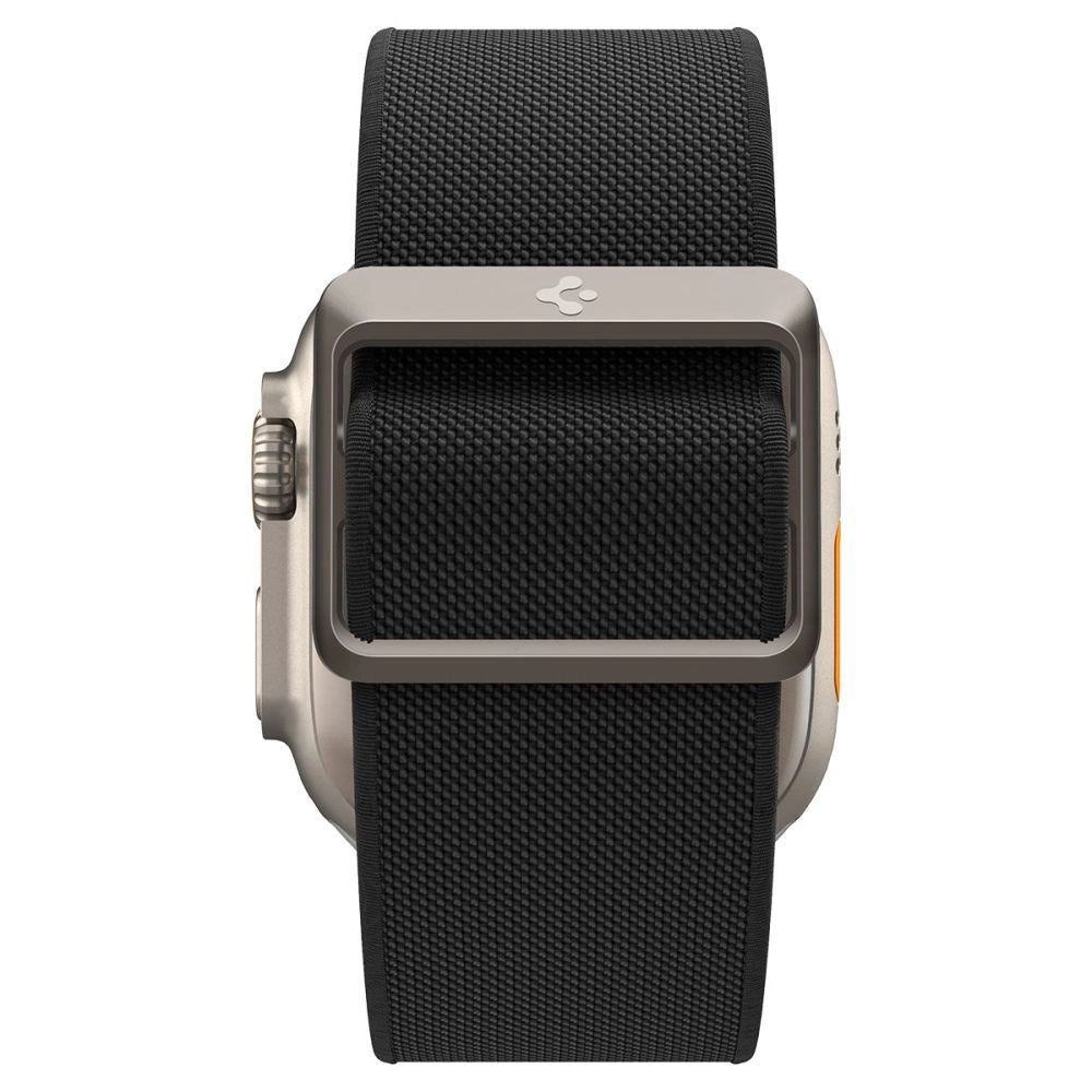 Spigen Fit Lite Ultra Strap til Apple Watch 4/5/6/7/8/9/SE/Ultra (42/44/45/49 mm) - sort
