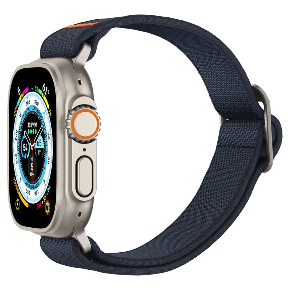Spigen Fit Lite Ultra Strap til Apple Watch 4/5/6/7/8/9/SE/Ultra (42/44/45/49 mm) - Navy Blue