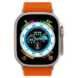 Spigen Fit Lite Ultra Strap til Apple Watch 4 / 5 / 6 / 7 / 8 / SE / Ultra (42/44/45/49 mm) - Orange