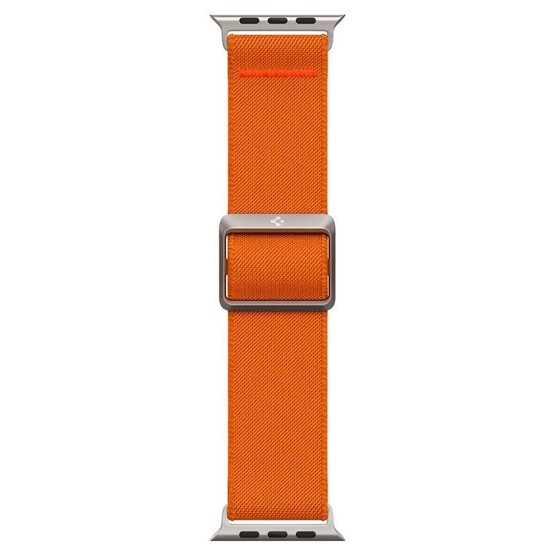 Spigen Fit Lite Ultra Strap til Apple Watch 4 / 5 / 6 / 7 / 8 / SE / Ultra (42/44/45/49 mm) - Orange