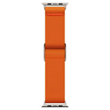 Spigen Fit Lite Ultra Strap til Apple Watch 4 / 5 / 6 / 7 / 8 / SE / Ultra (42/44/45/49 mm) - Orange
