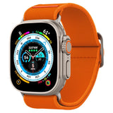 Spigen Fit Lite Ultra Strap til Apple Watch 4 / 5 / 6 / 7 / 8 / SE / Ultra (42/44/45/49 mm) - Orange