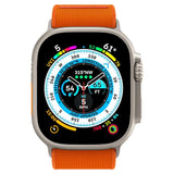 Spigen Fit Lite Ultra Strap til Apple Watch 4 / 5 / 6 / 7 / 8 / SE / Ultra (42/44/45/49 mm) - Orange