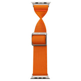 Spigen Fit Lite Ultra Strap til Apple Watch 4 / 5 / 6 / 7 / 8 / SE / Ultra (42/44/45/49 mm) - Orange