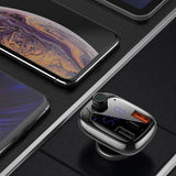 Bluetooth-sender / biloplader Baseus S-13 (Overseas Edition) - sort